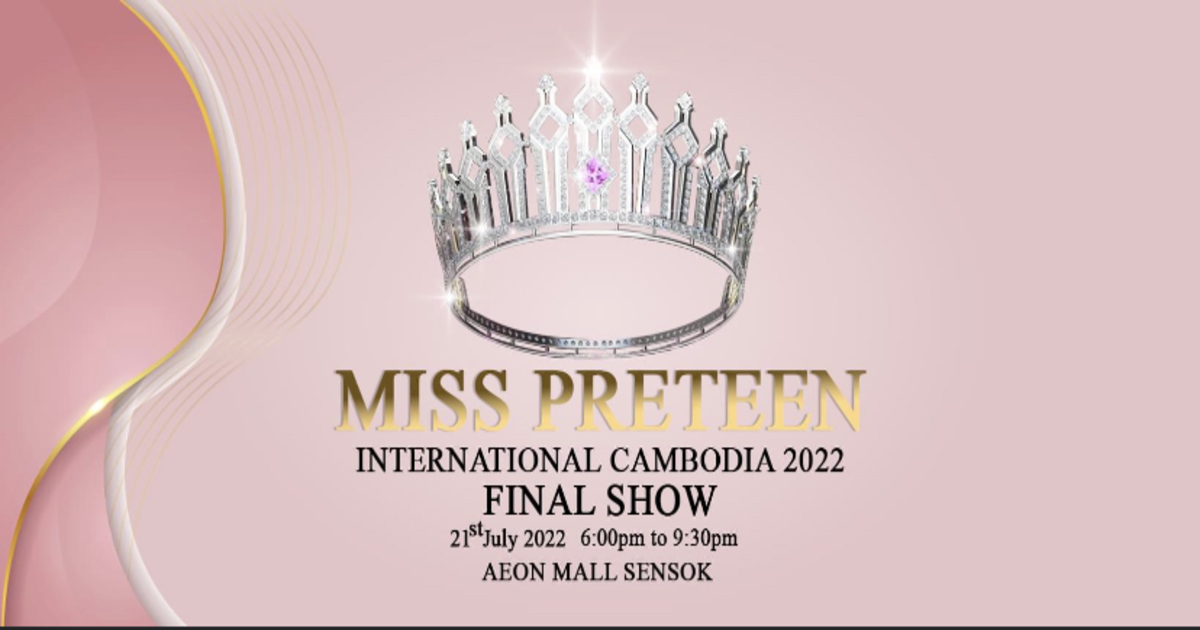 Miss PreTeen International Cambodia 2022 Final